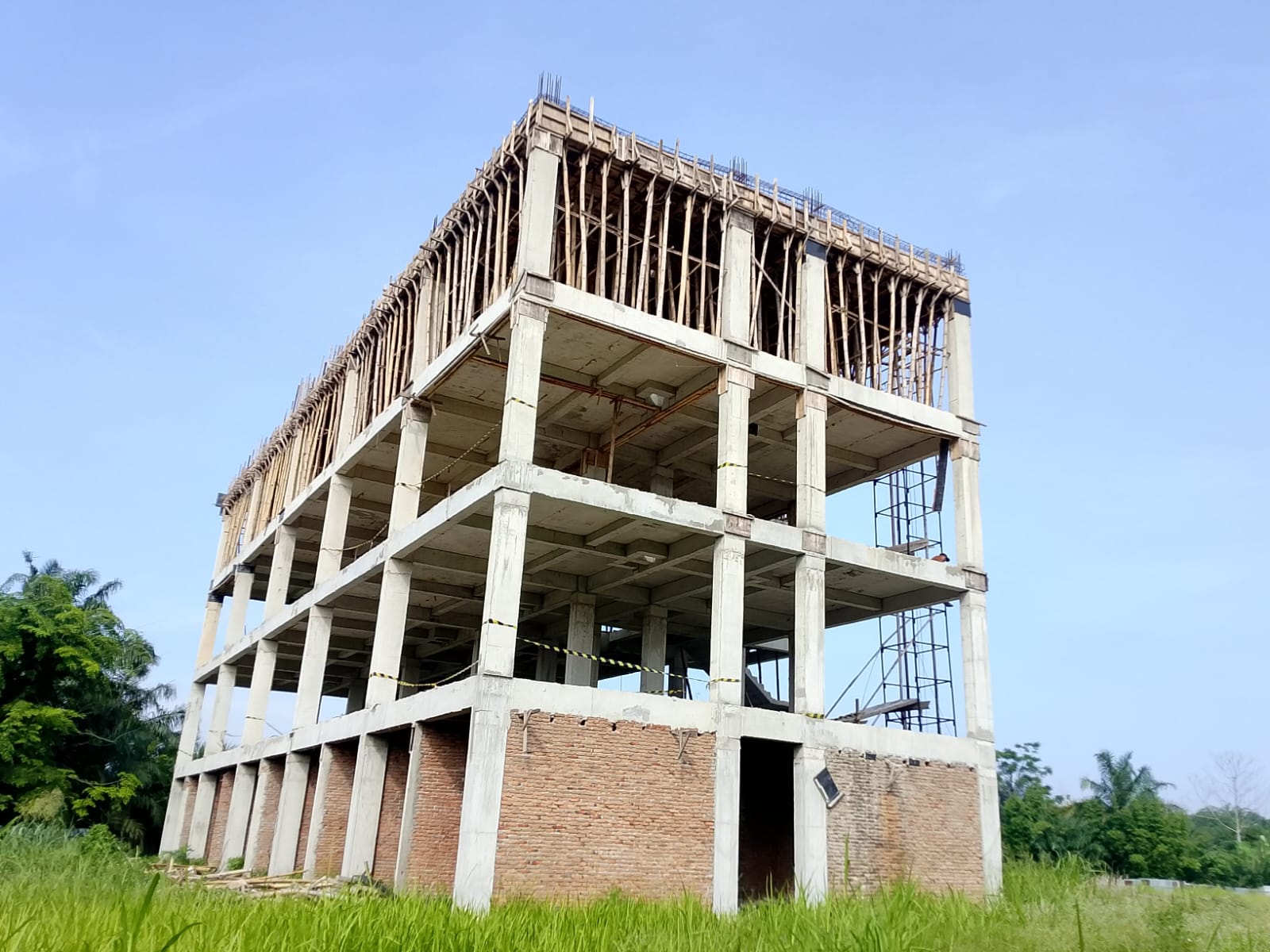 Pembangunan Struktur Lantai 4-5